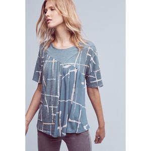 NWOT Anthropologie Light Streaks flowy T-shirt, S